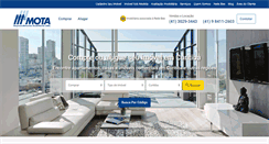Desktop Screenshot of imobiliariamota.com.br